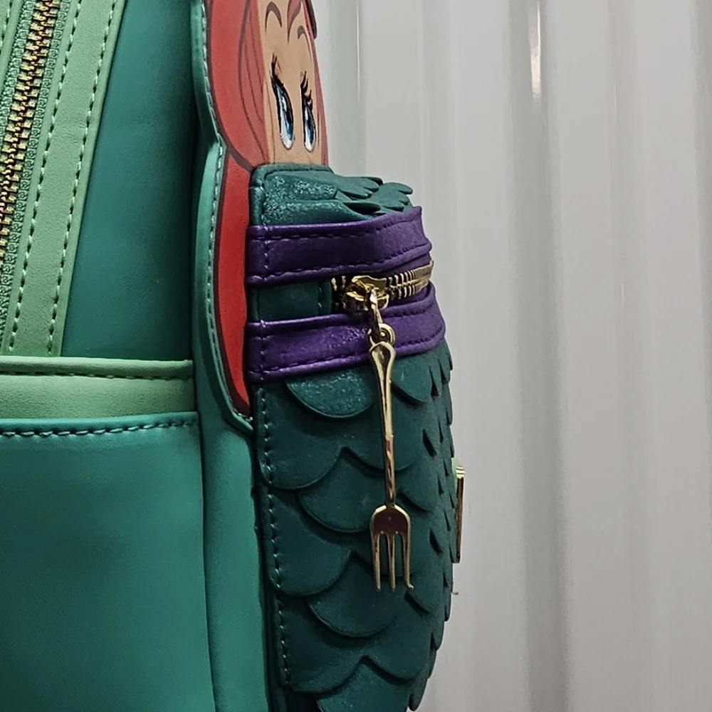 🆕️🧜‍♀️ The Little Mermaid Ariel Cosplay Loungefly Backpack